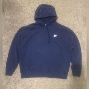 Blue Nike hoodie